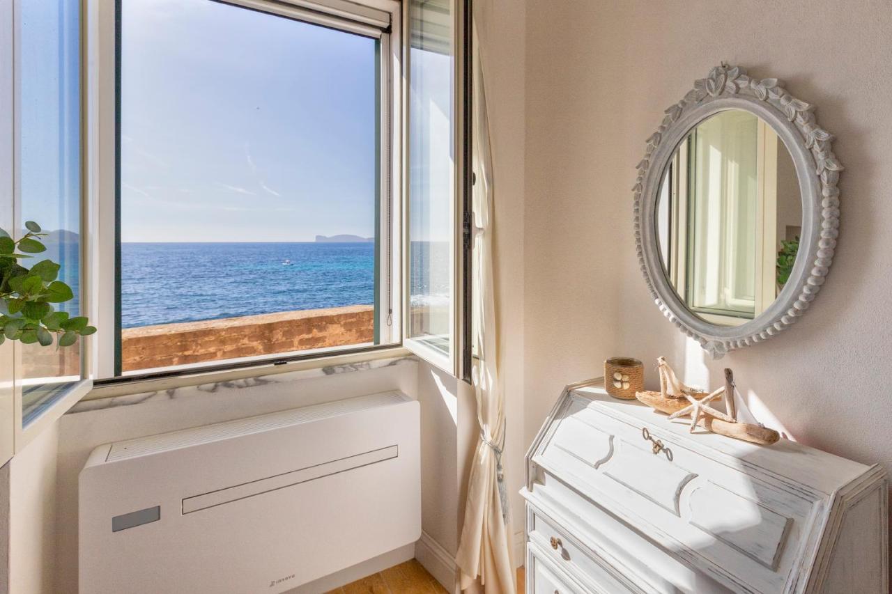 Sardinia Re - Sea View Casa Sole Apartment อาลเกโร ภายนอก รูปภาพ